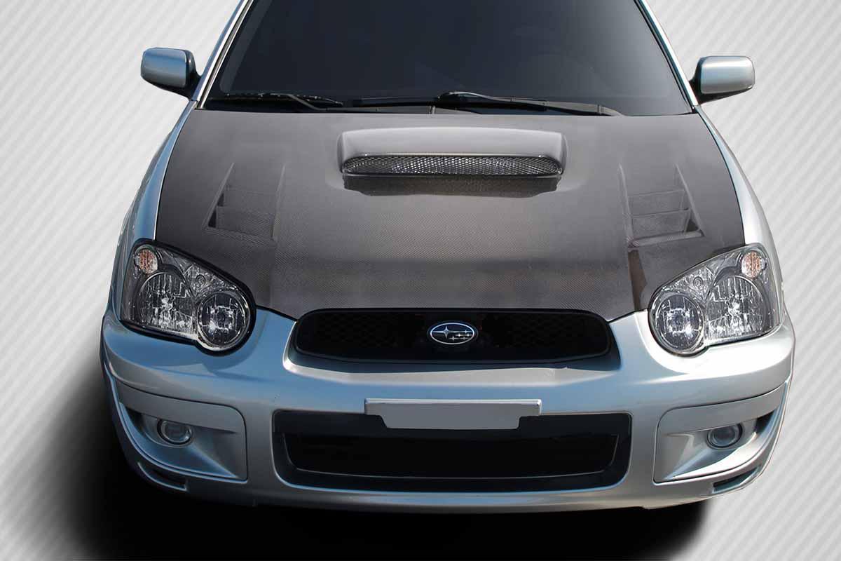 2004-2005 Subaru Impreza Carbon Creations TS-1 Carbon Fiber Hood - Image 1
