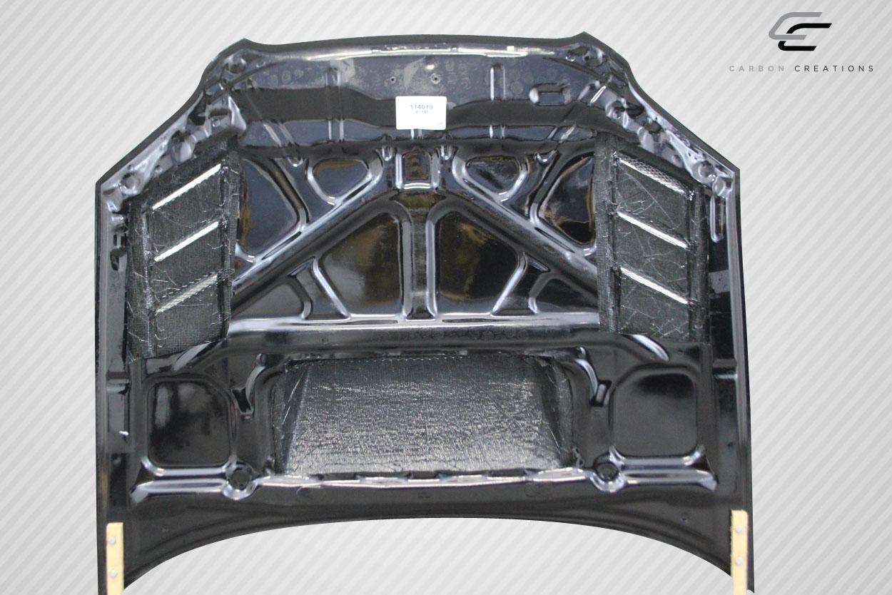 2004-2005 Subaru Impreza Carbon Creations TS-1 Carbon Fiber Hood - Image 3