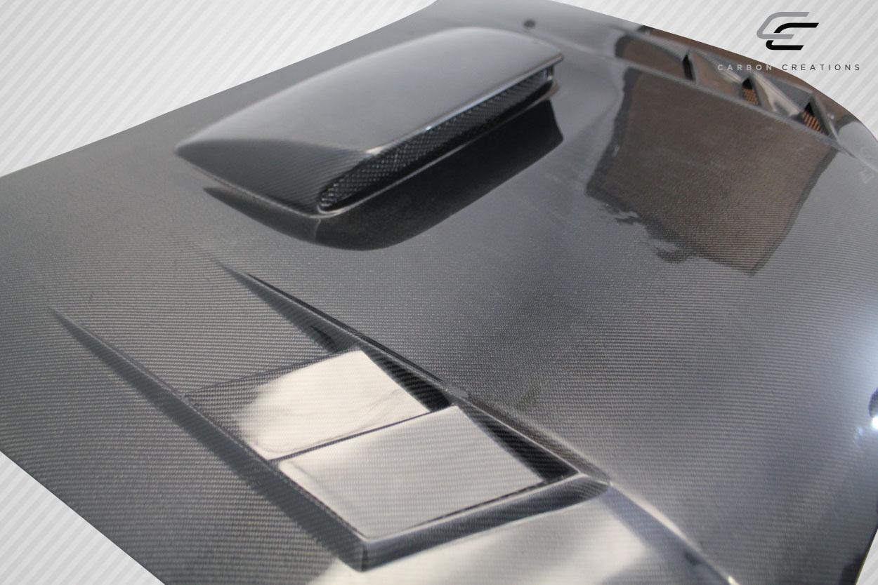 2004-2005 Subaru Impreza Carbon Creations TS-1 Carbon Fiber Hood - Image 6