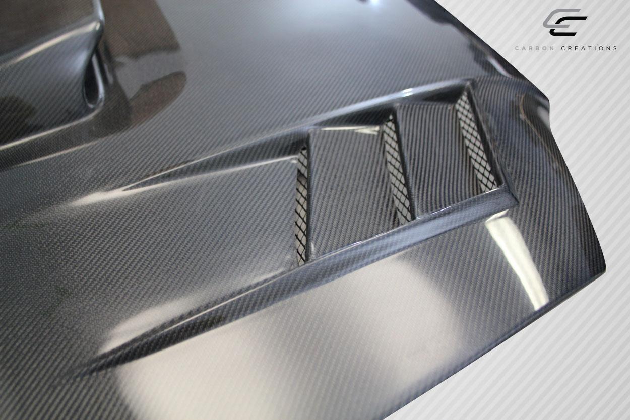 2004-2005 Subaru Impreza Carbon Creations TS-1 Carbon Fiber Hood - Image 7