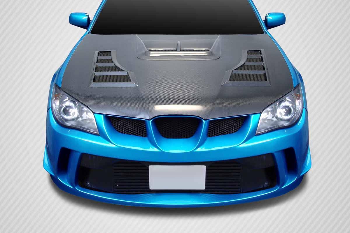 2006-2007 Subaru Impreza Carbon Creations TS-1 Carbon Fiber Hood - Image 1