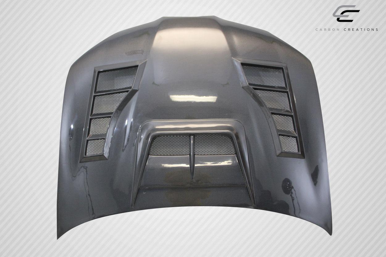 2006-2007 Subaru Impreza Carbon Creations TS-1 Carbon Fiber Hood - Image 2