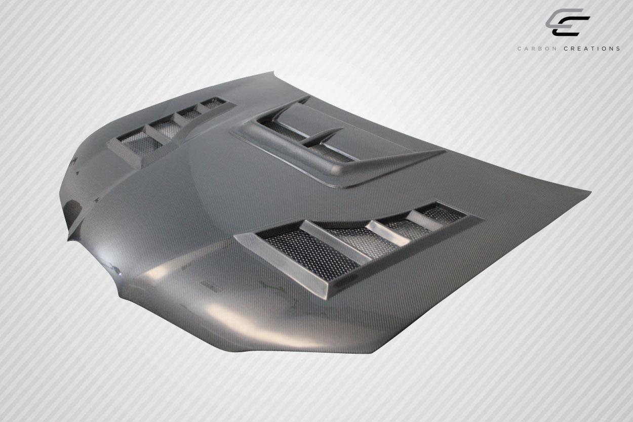 2006-2007 Subaru Impreza Carbon Creations TS-1 Carbon Fiber Hood - Image 5