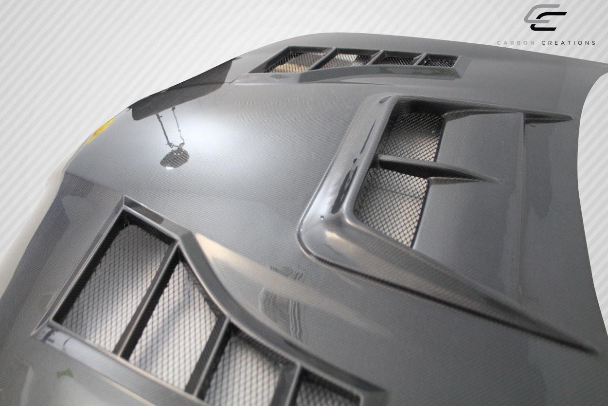 2006-2007 Subaru Impreza Carbon Creations TS-1 Carbon Fiber Hood - Image 7