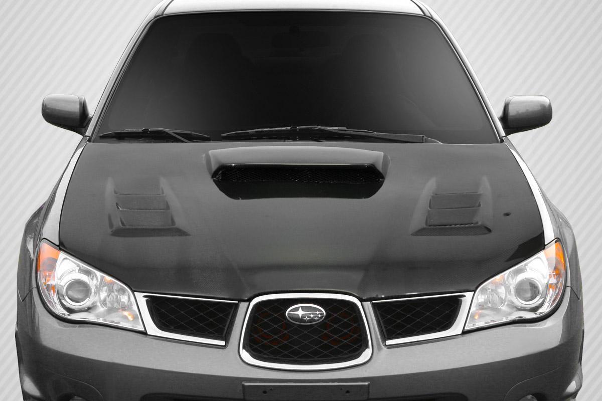 2006-2007 Subaru Impreza Carbon Creations C-1 Carbon Fiber Hood - Image 1
