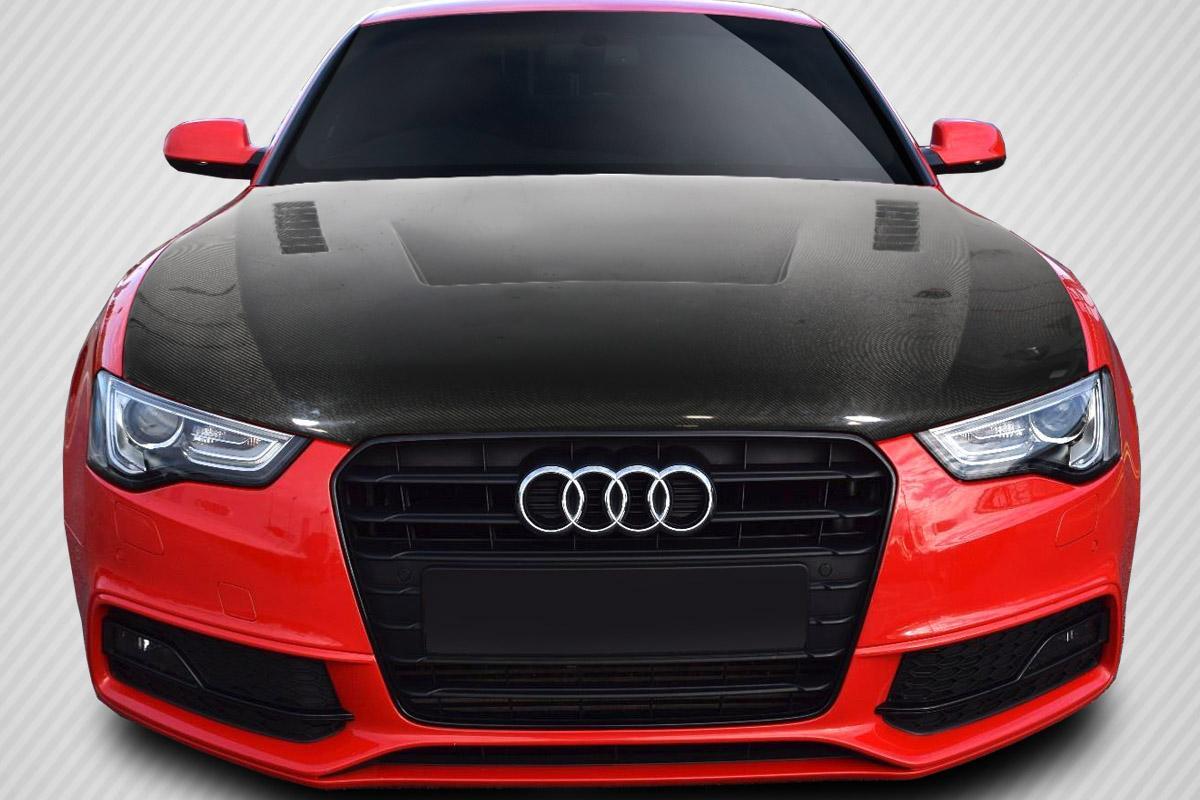 2013-2016 Audi A5 Carbon Creations Eros Version 1 Carbon Fiber Hood - Image 1