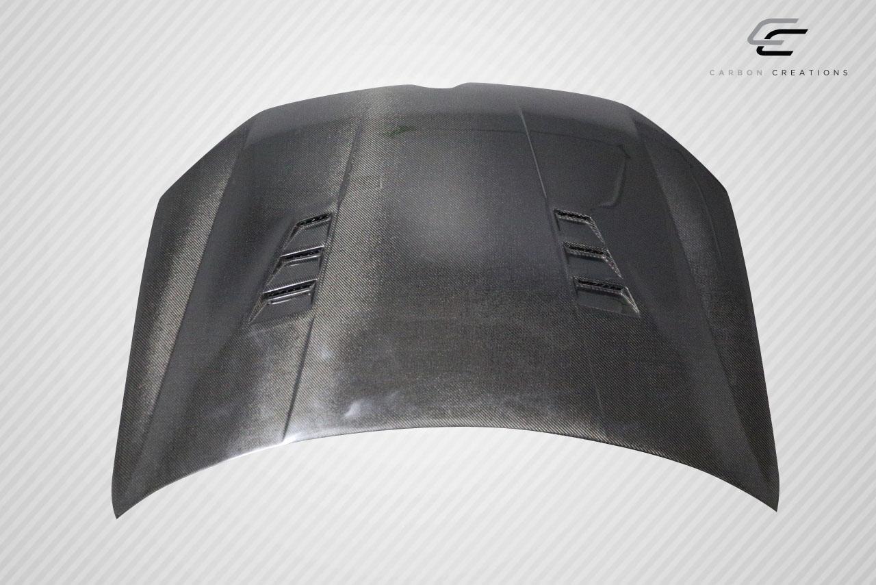 2010-2014 Volkswagen Golf Carbon Creations Regulator Carbon Fiber Hood - Image 3