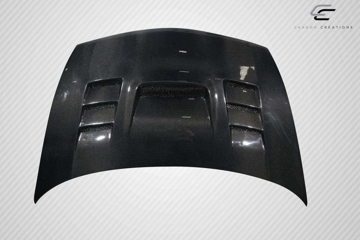 2006-2011 Honda Civic Carbon Creations Supremo Carbon Fiber Hood - Image 3