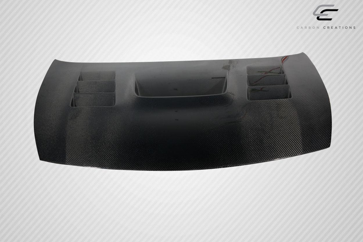 2006-2011 Honda Civic Carbon Creations Supremo Carbon Fiber Hood - Image 6