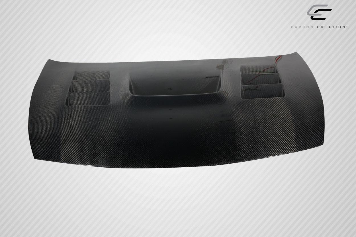 2006-2011 Honda Civic Carbon Creations Supremo Carbon Fiber Hood - Image 7