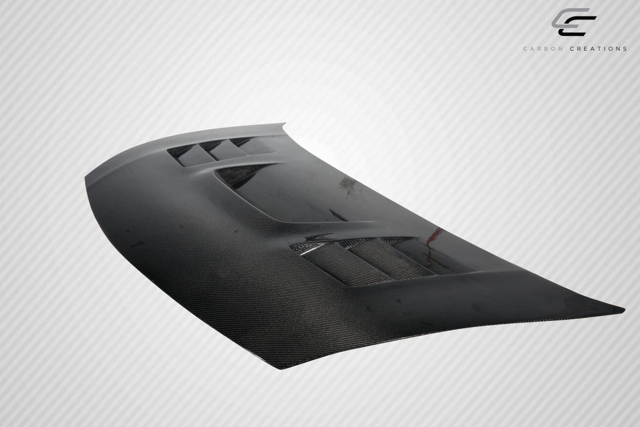 2006-2011 Honda Civic Carbon Creations Supremo Carbon Fiber Hood - Image 9