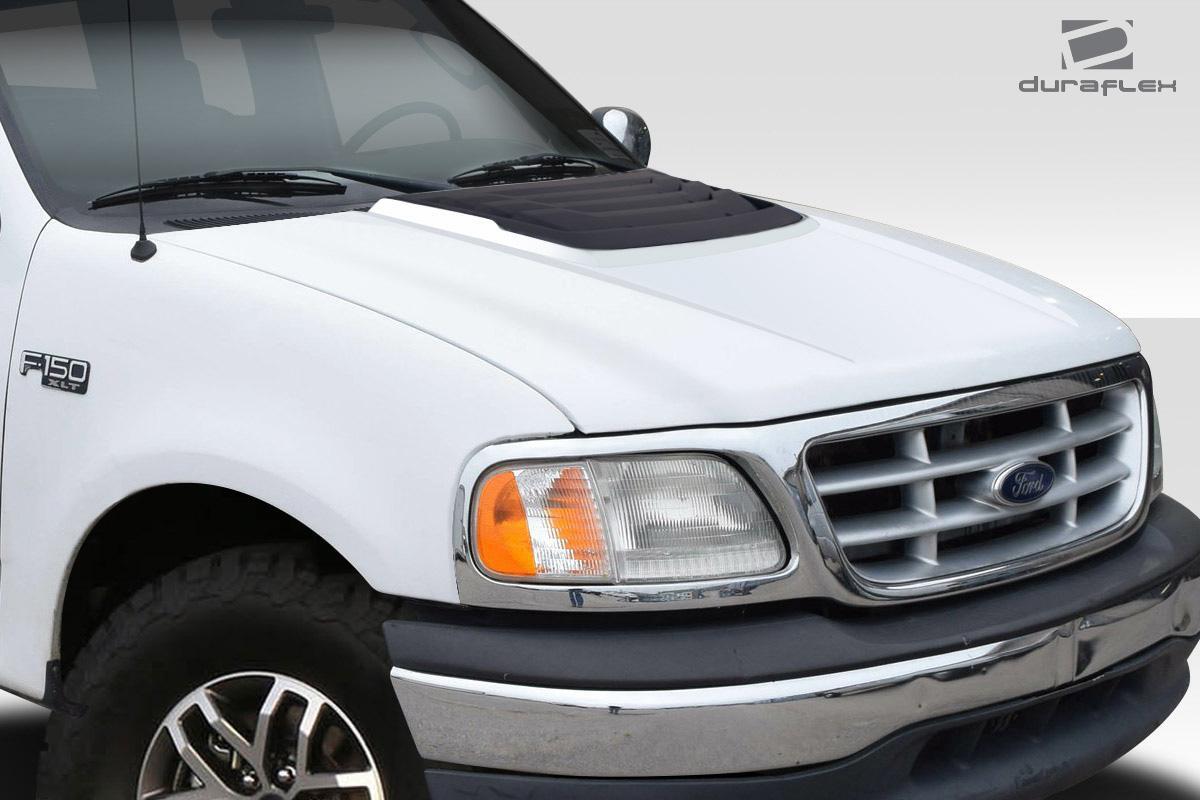 1997-2003 Ford F150 Duraflex Raptor Look Hood - Image 2