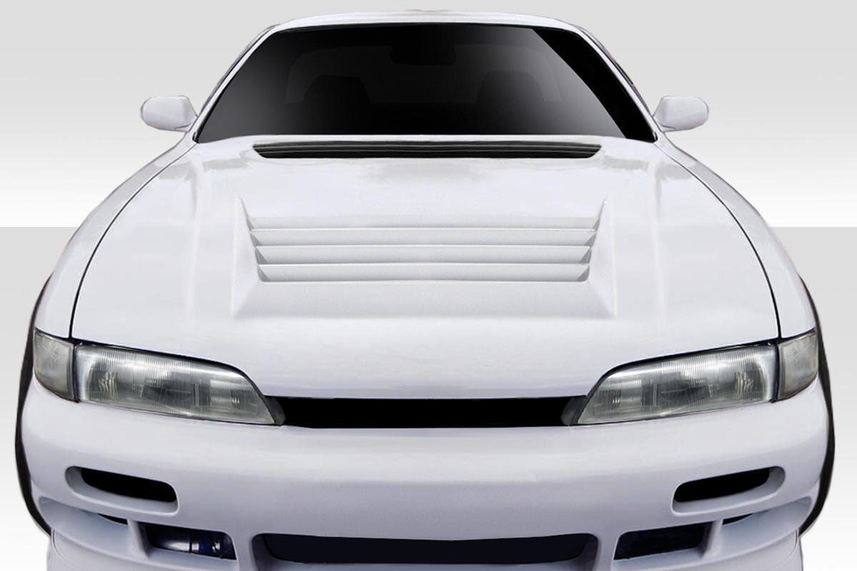 1995-1996 Nissan 240SX Duraflex D-Spec Hood - Image 1