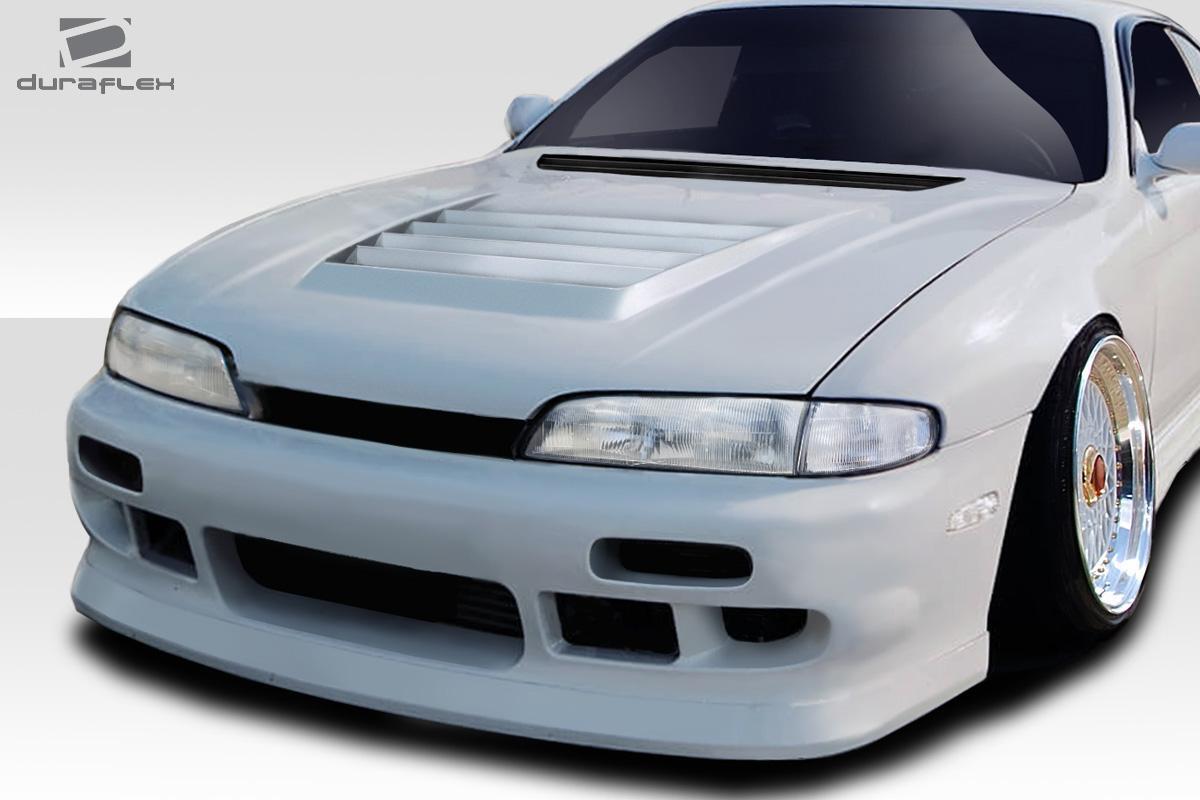 1995-1996 Nissan 240SX Duraflex D-Spec Hood - Image 2
