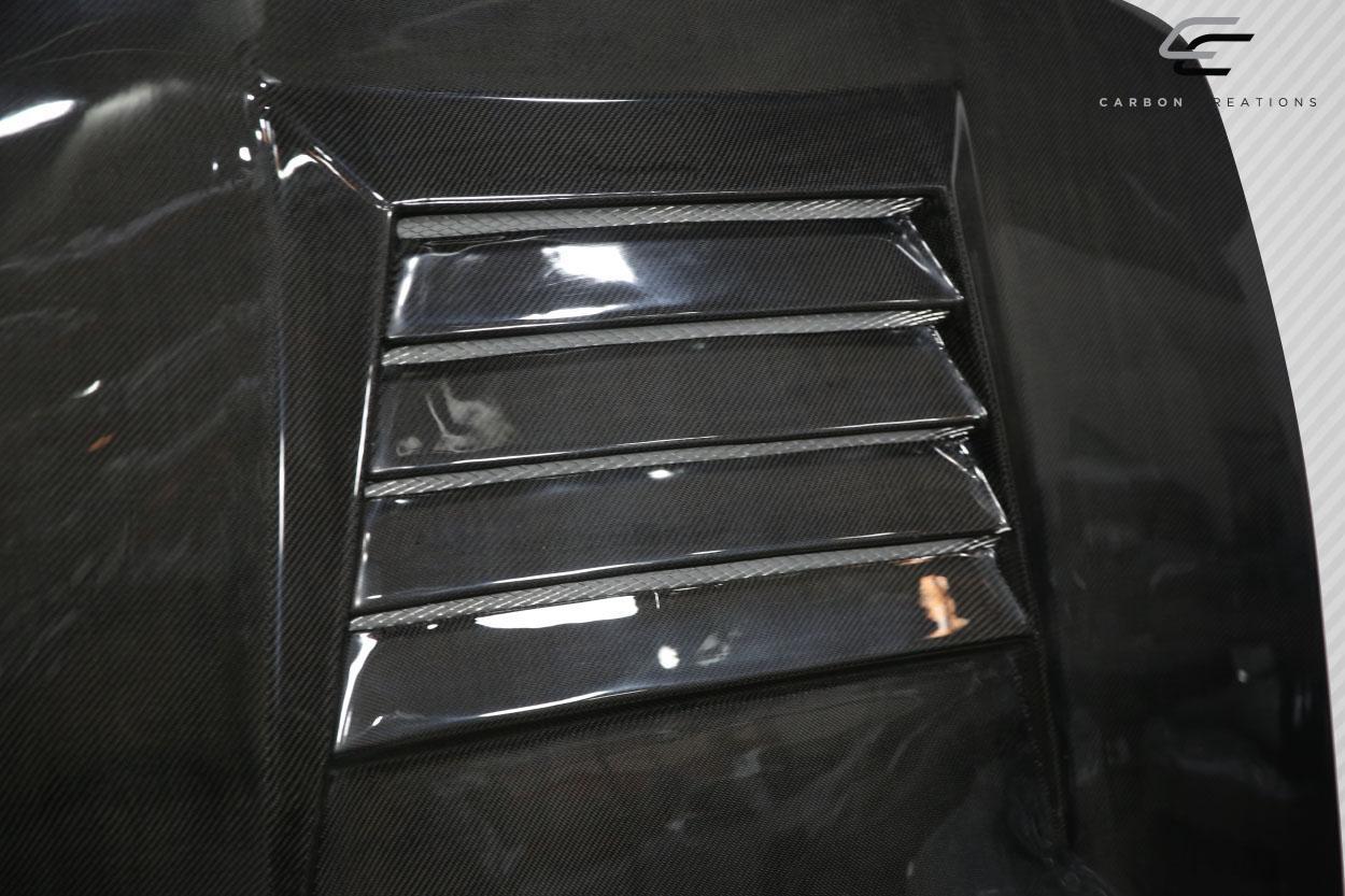 1995-1996 Nissan 240SX Carbon Creations D-Spec Carbon Fiber Hood - Image 5
