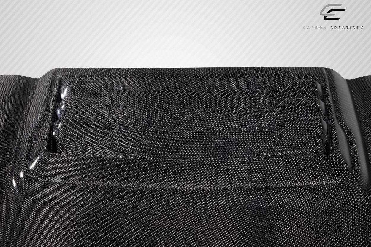 2009-2014 Ford F150 Carbon Creations Raptor Look Carbon Fiber Hood - Image 6