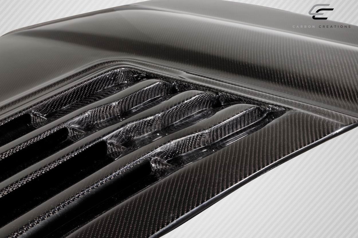 2009-2014 Ford F150 Carbon Creations Raptor Look Carbon Fiber Hood - Image 8
