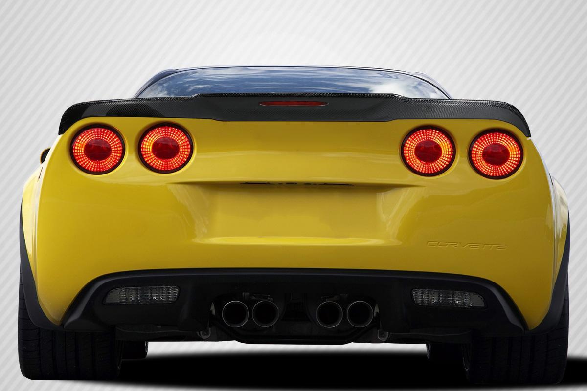 2005-2013 Chevrolet Corvette Carbon Creations Champ Carbon Fiber Rear Wing - Image 1