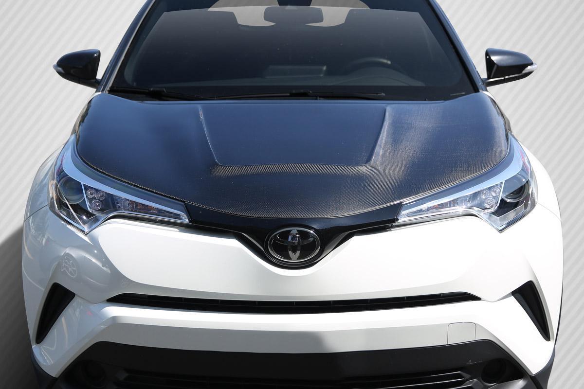 2018-2022 Toyota C-HR Carbon Creations Circuit Carbon Fiber Hood - Image 1