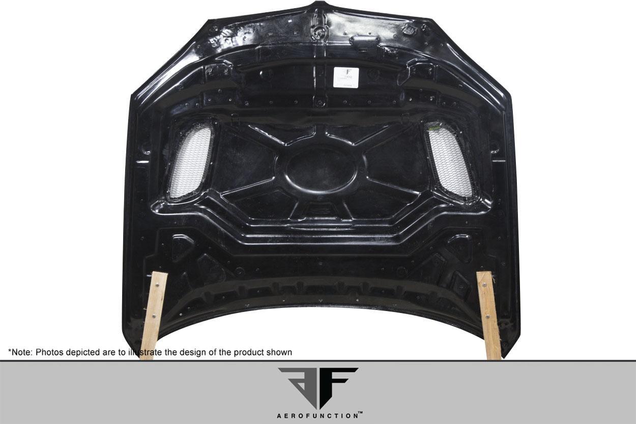 2015-2019 BMW X6 Aero Function AF-1 Carbon Fiber Hood - Image 3