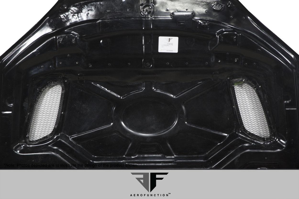 2015-2019 BMW X6 Aero Function AF-1 Carbon Fiber Hood - Image 4
