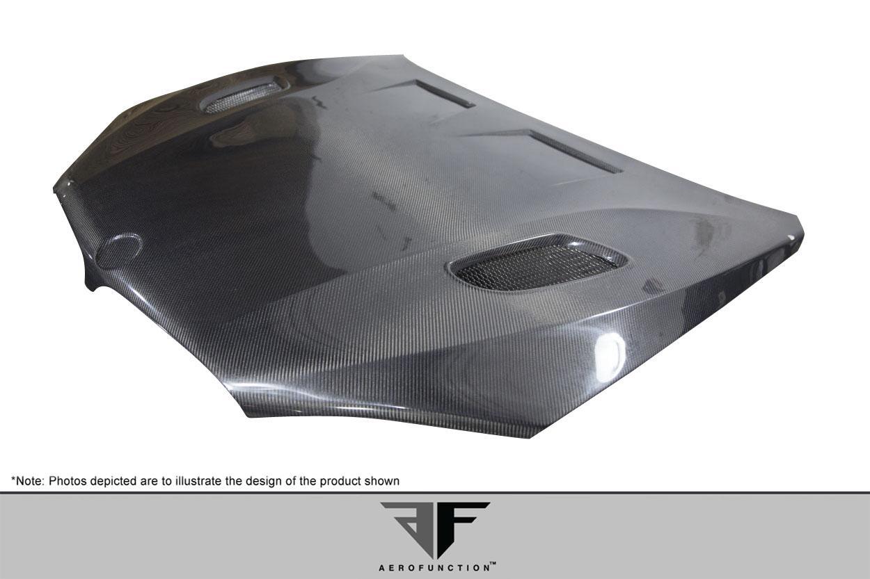 2015-2019 BMW X6 Aero Function AF-1 Carbon Fiber Hood - Image 7