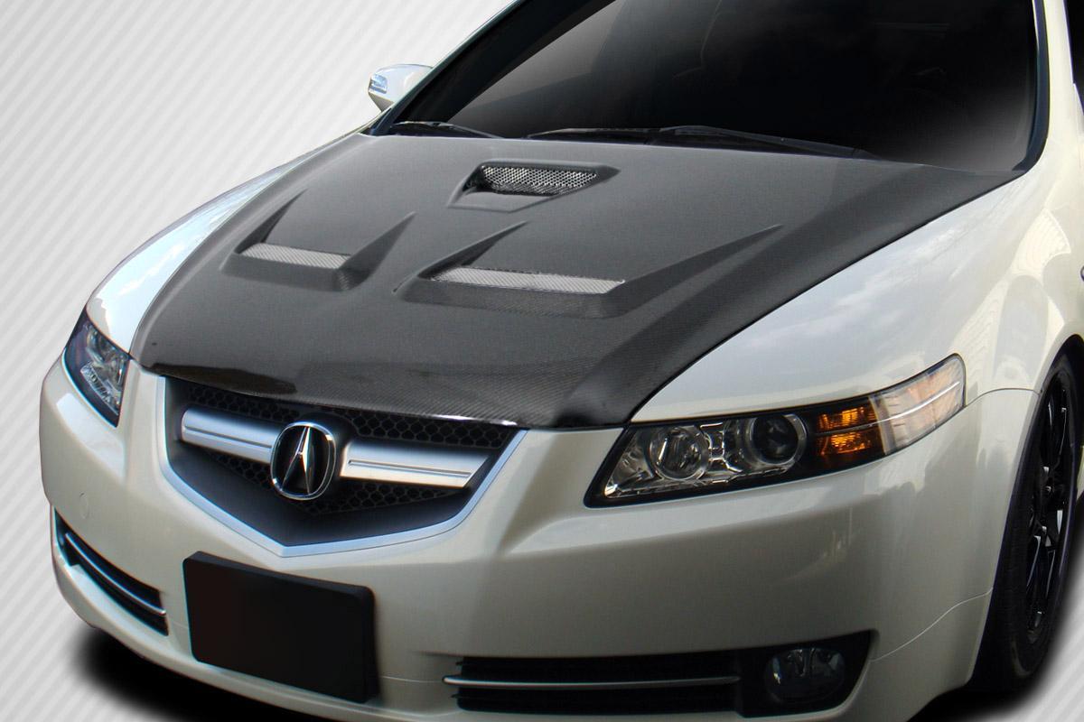 2004-2008 Acura TL Carbon Creations C-1 Carbon Fiber Hood - Image 2