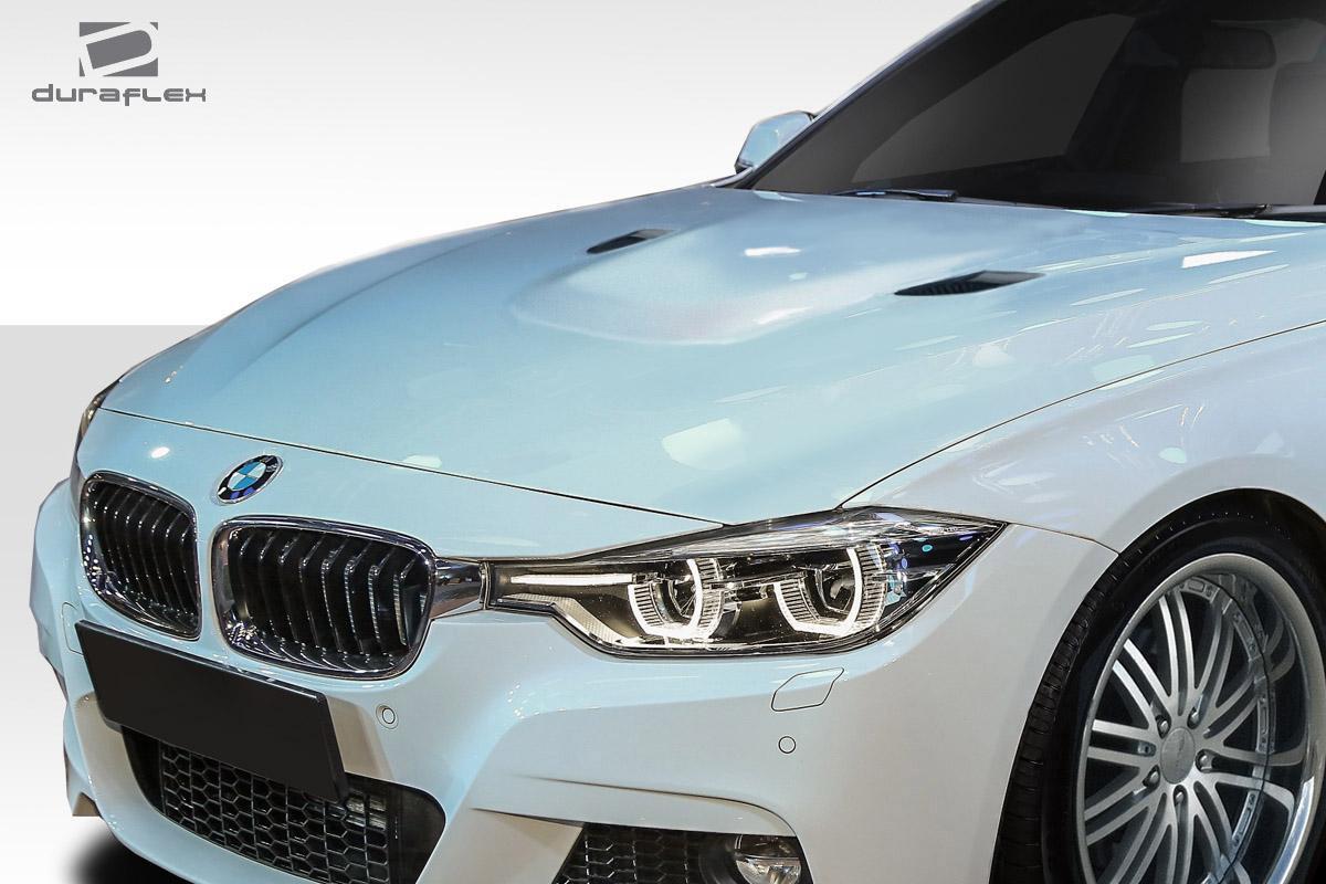 2012-2018 BMW 3 Series Duraflex M3 Look Hood - Image 2