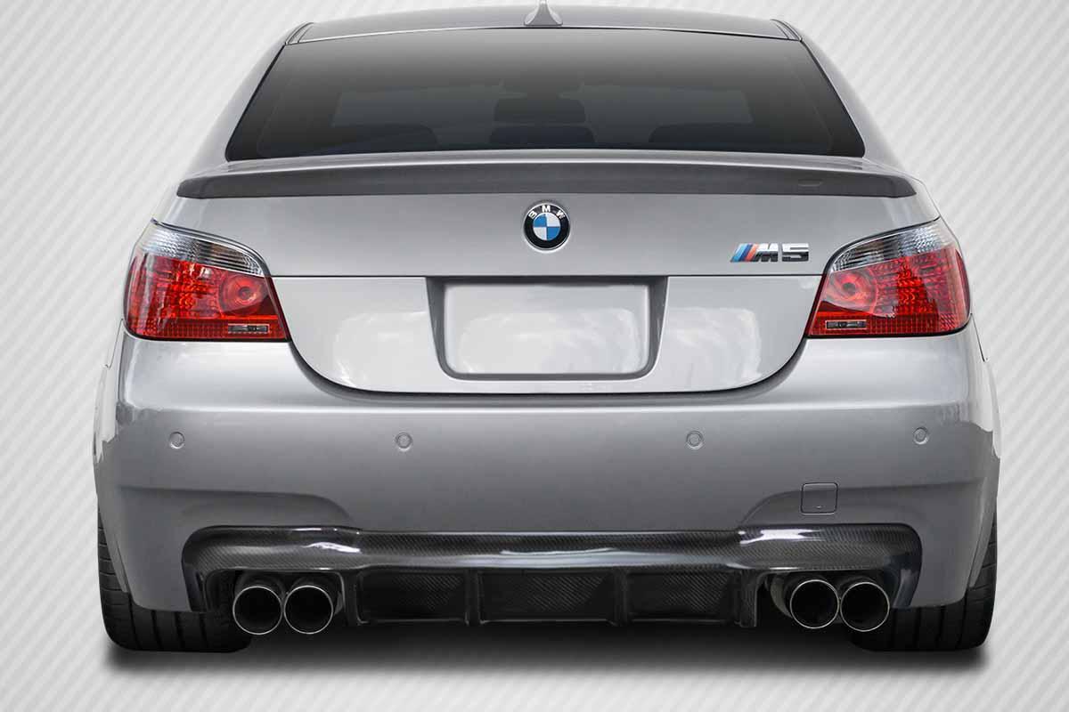 2004-2009 BMW M5 Carbon Creations AutoBahn Carbon Fiber Rear Lip - Image 1