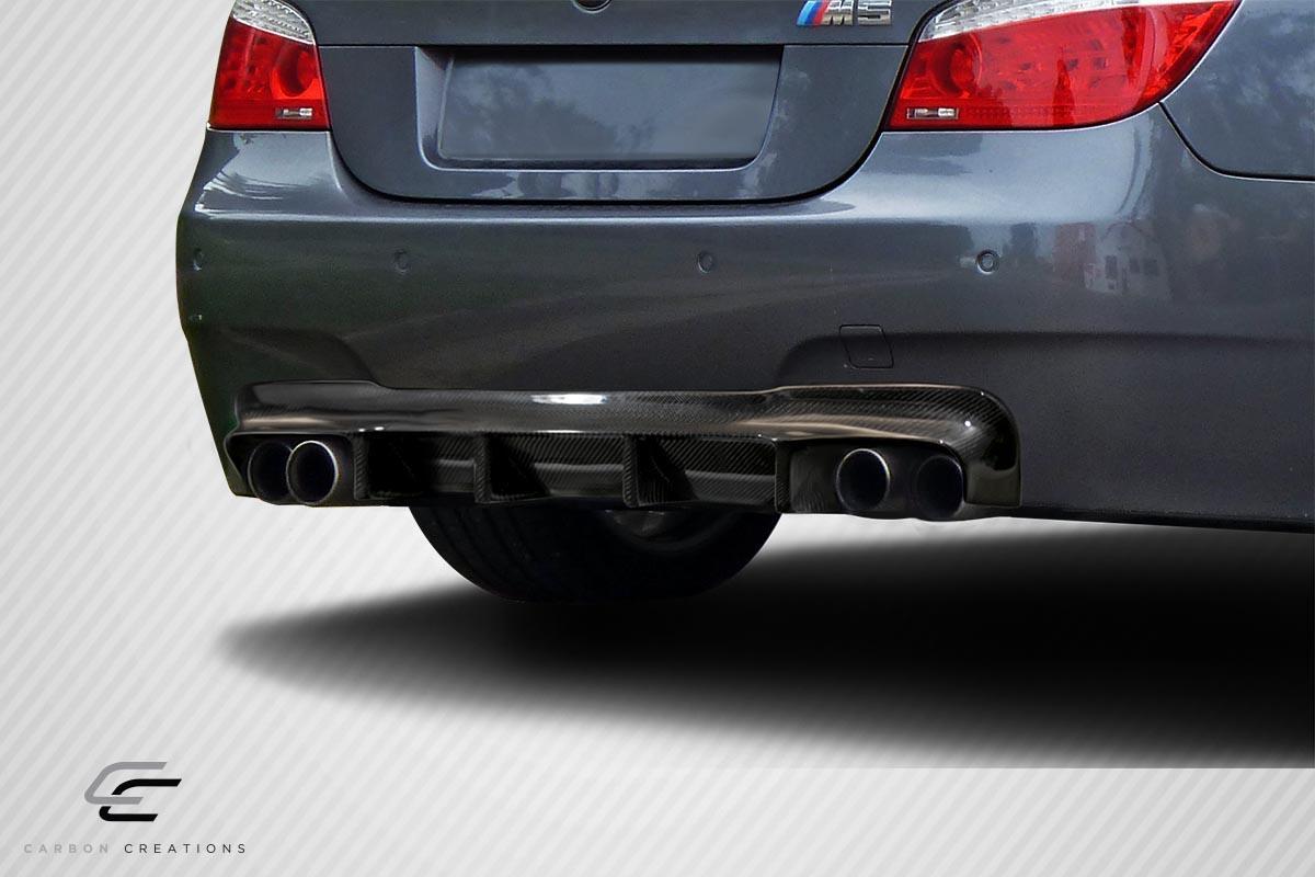 2004-2009 BMW M5 Carbon Creations AutoBahn Carbon Fiber Rear Lip - Image 2