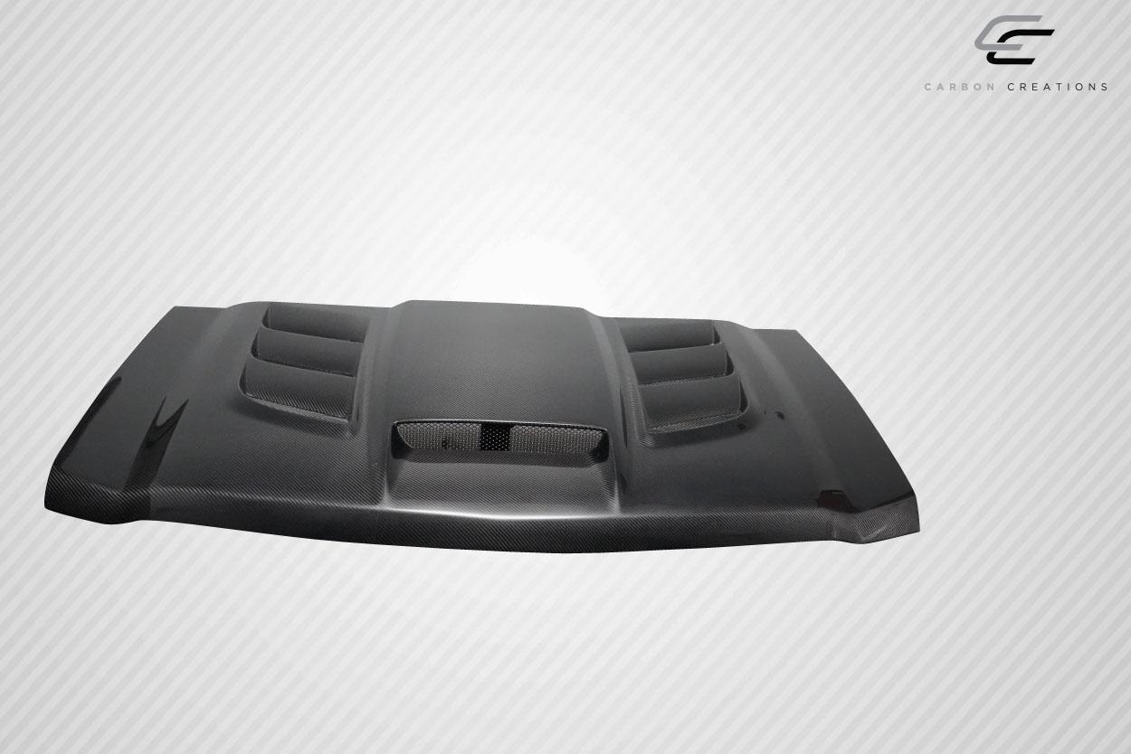 2014-2015 Chevrolet Silverado Carbon Creations Viper Carbon Fiber Hood - Image 3