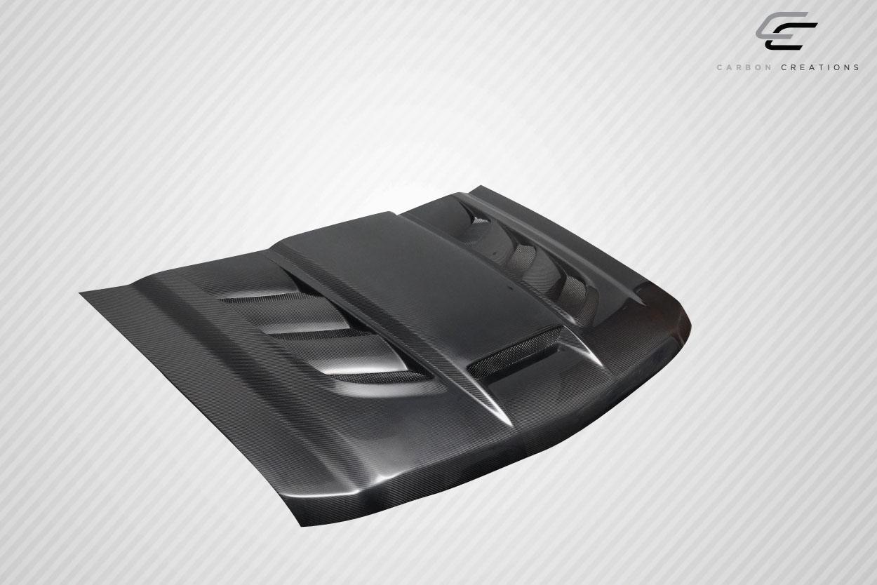 2014-2015 Chevrolet Silverado Carbon Creations Viper Carbon Fiber Hood - Image 4