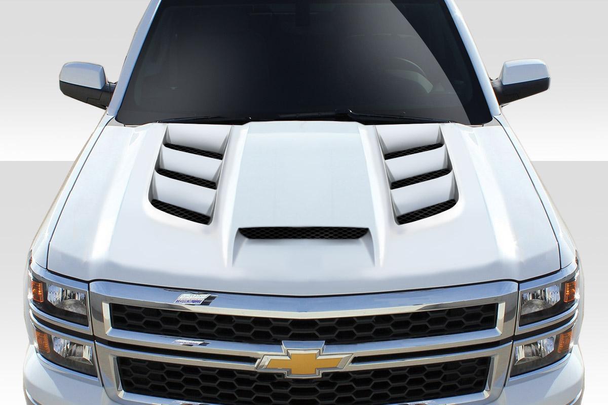 2014-2015 Chevrolet Silverado Duraflex Viper Hood - Image 1