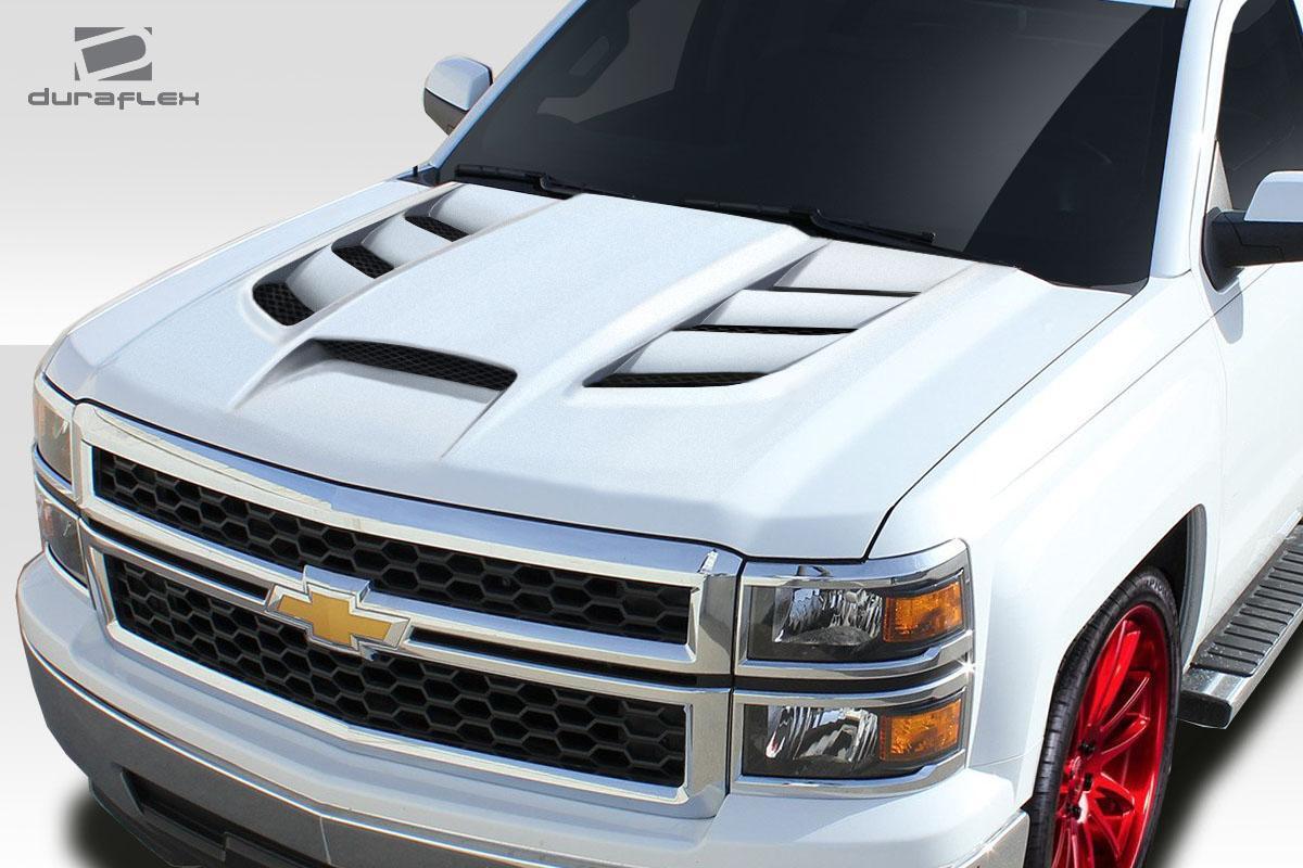 2014-2015 Chevrolet Silverado Duraflex Viper Hood - Image 2