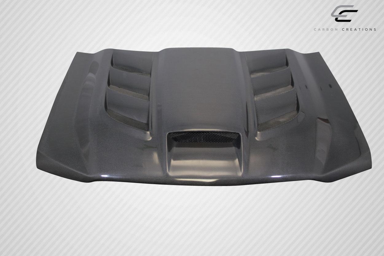 2016-2018 Chevrolet Silverado Carbon Creations Viper Carbon Fiber Hood - Image 2