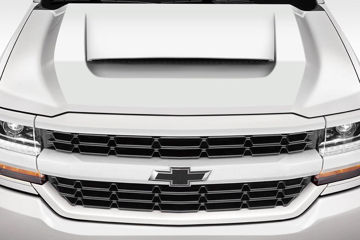 2016-2018 Chevrolet Silverado Duraflex GMX Hood - Image 1