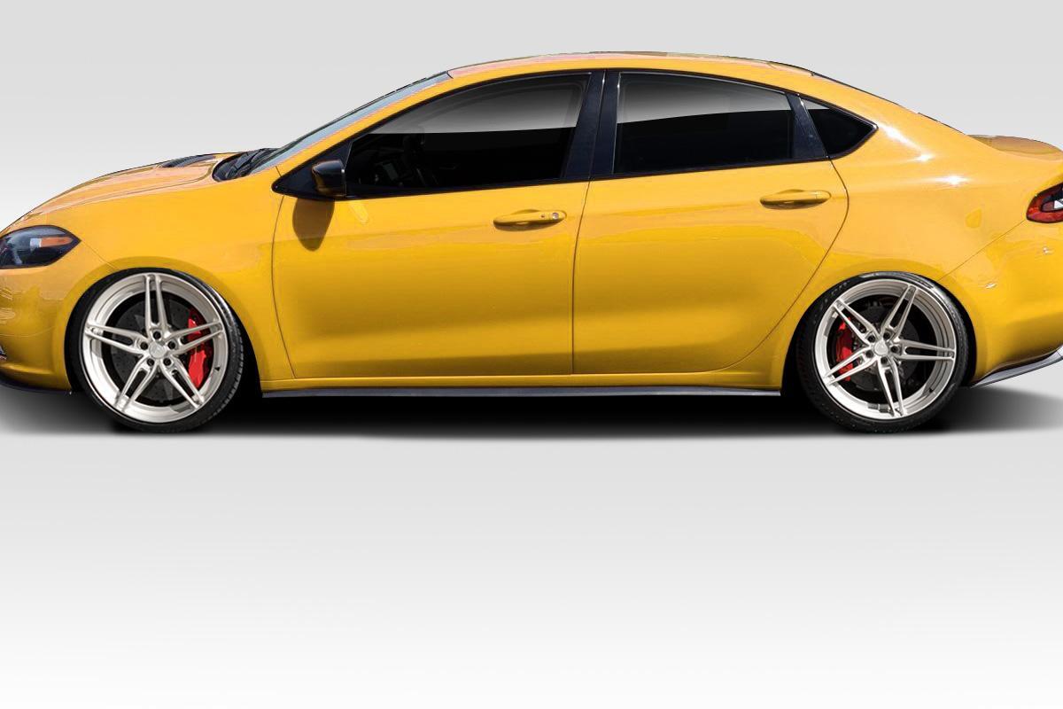 2013-2016 Dodge Dart Duraflex Scat Look Side Skirts - Image 1