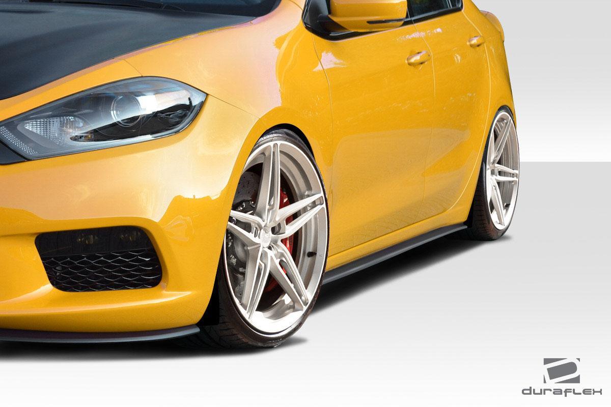 2013-2016 Dodge Dart Duraflex Scat Look Side Skirts - Image 2