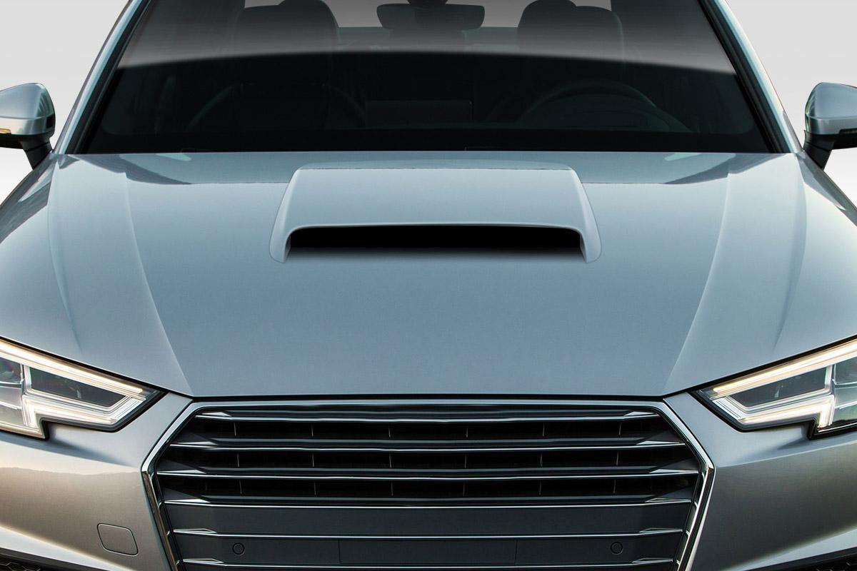 Universal Duraflex Ram Air Type 9 Hood Scoop - 1 Piece - Image 1