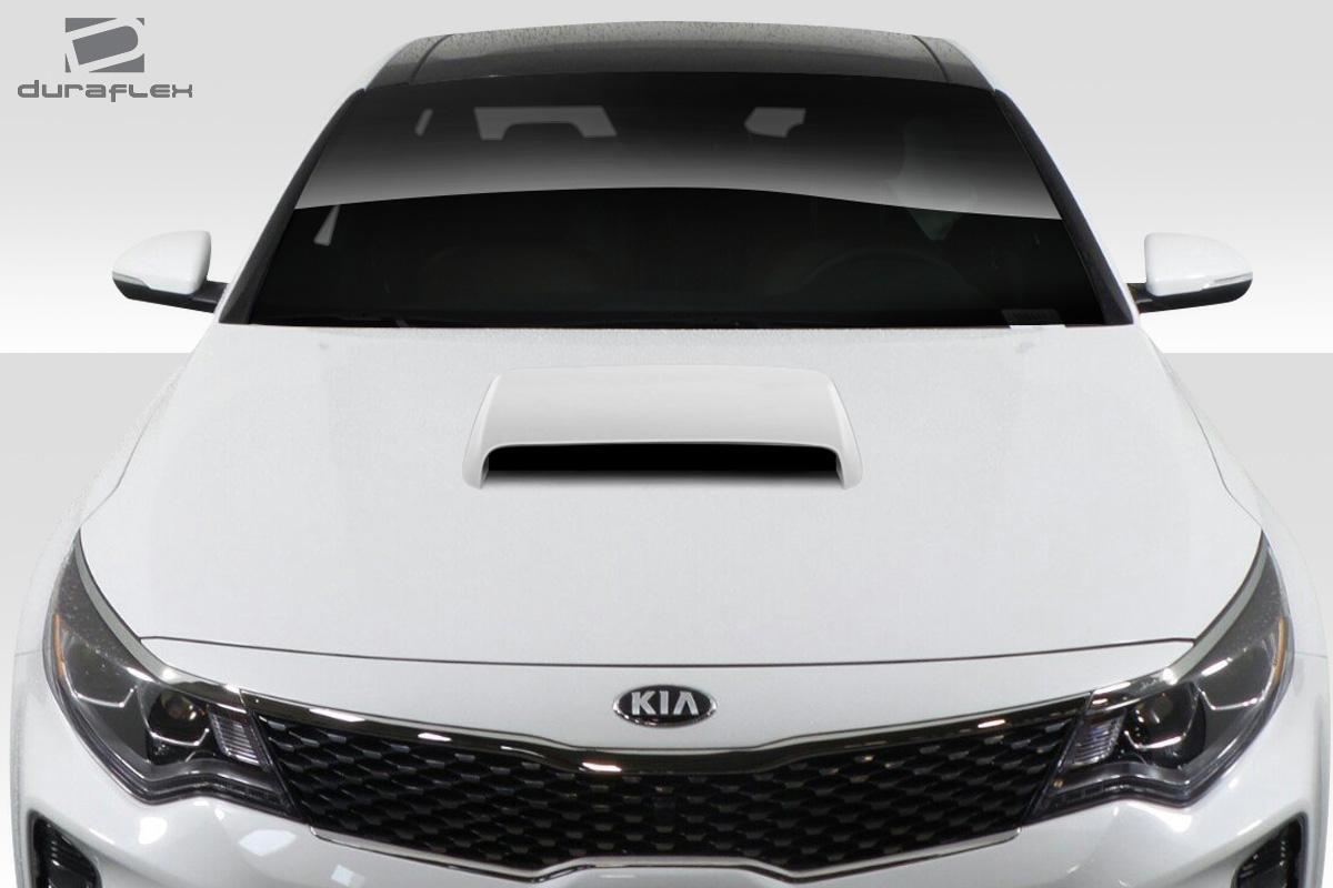 Universal Duraflex Ram Air Type 9 Hood Scoop - 1 Piece - Image 2