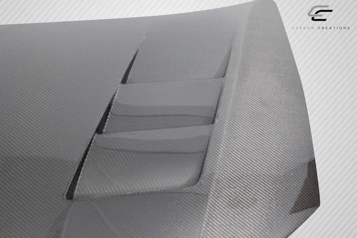 2012-2015 Honda Civic Carbon Creations TS-1 Carbon Fiber Hood - Image 11