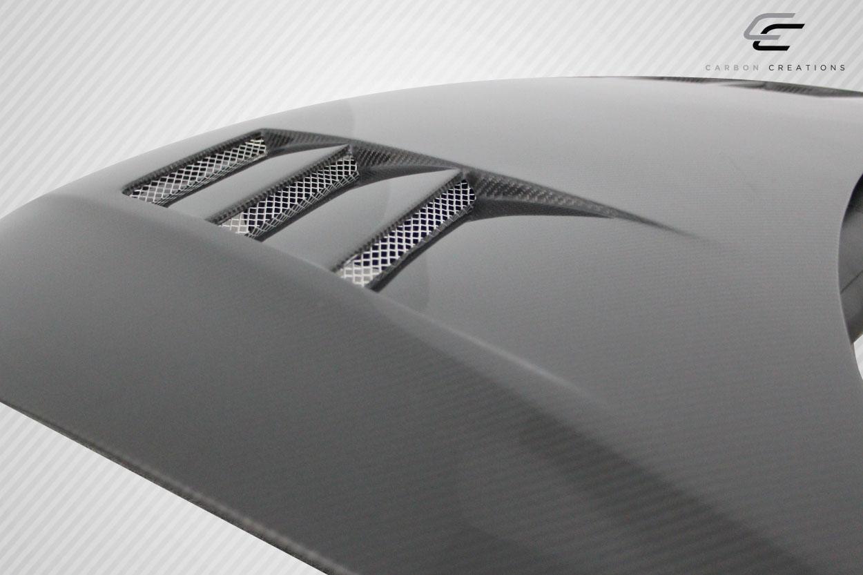 2012-2015 Honda Civic Carbon Creations TS-1 Carbon Fiber Hood - Image 12
