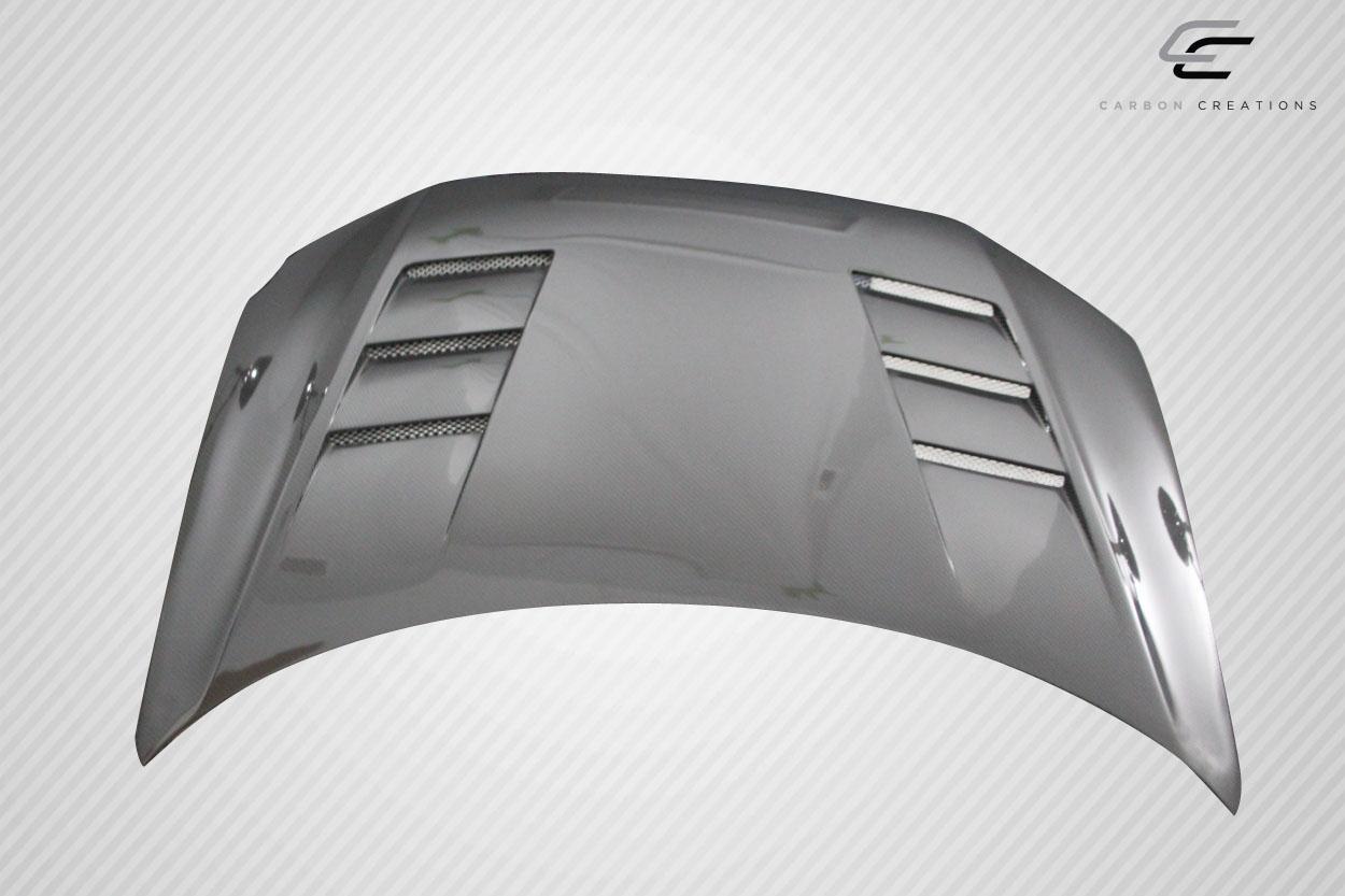 2012-2015 Honda Civic Carbon Creations TS-1 Carbon Fiber Hood - Image 3