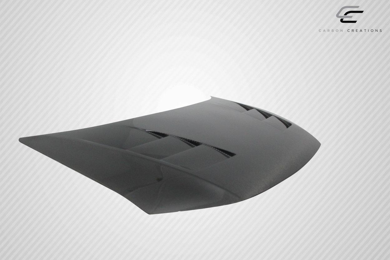 2012-2015 Honda Civic Carbon Creations TS-1 Carbon Fiber Hood - Image 7