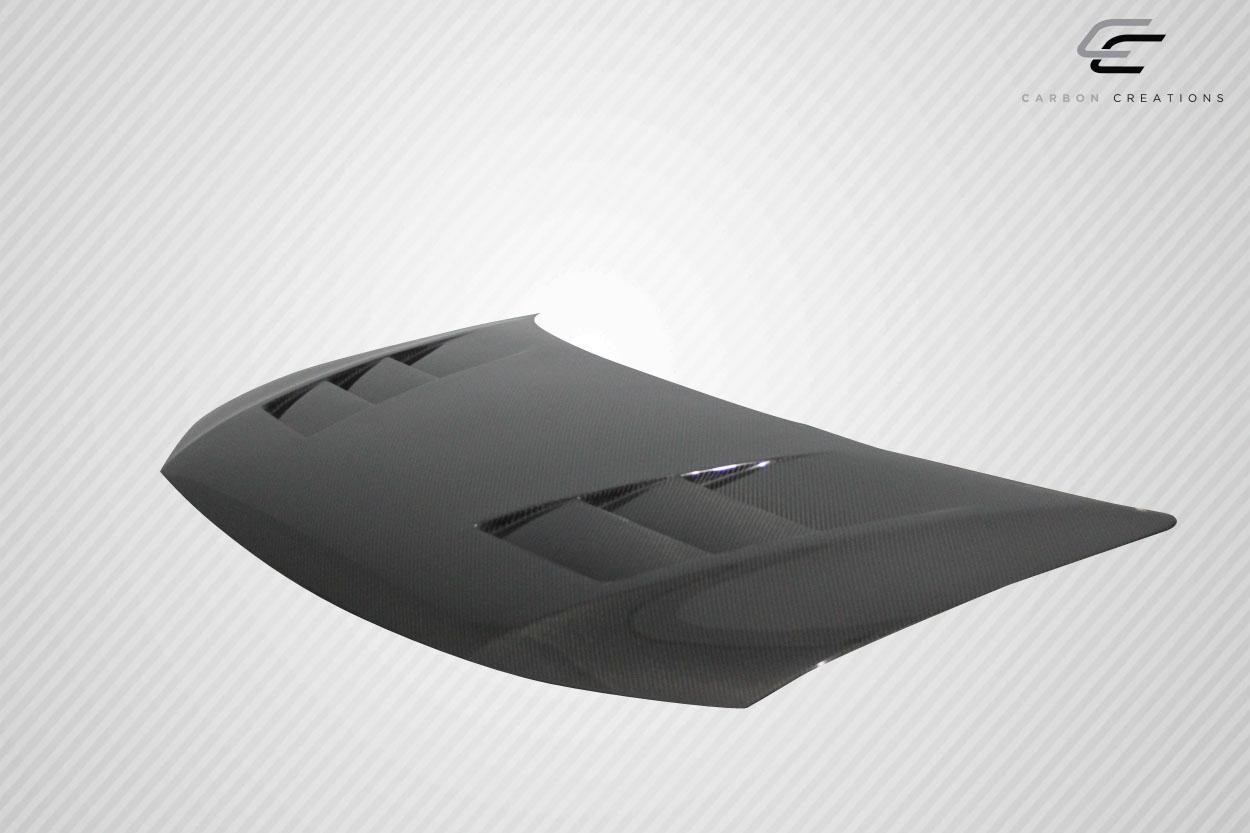 2012-2015 Honda Civic Carbon Creations TS-1 Carbon Fiber Hood - Image 8