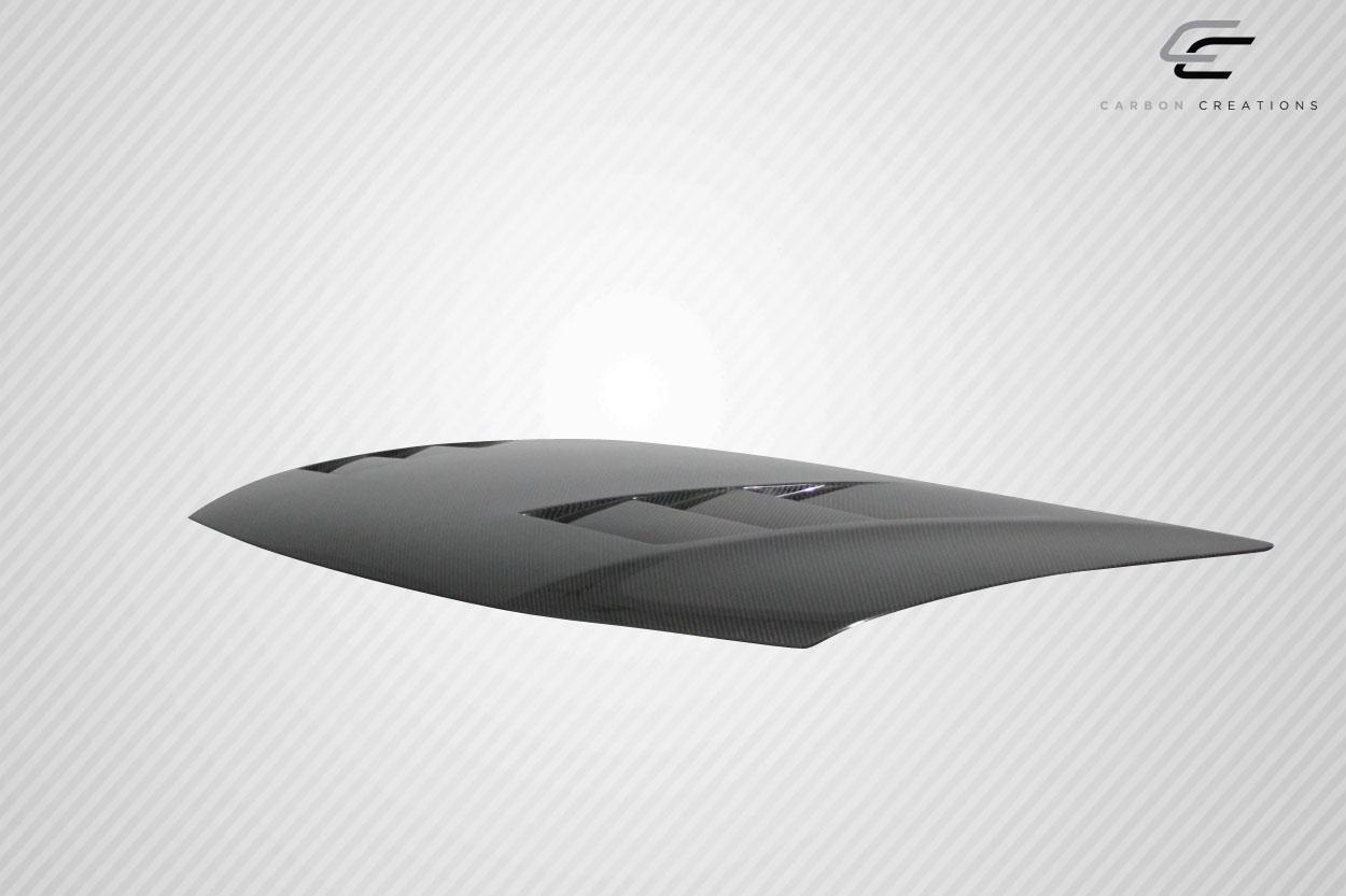2012-2015 Honda Civic Carbon Creations TS-1 Carbon Fiber Hood - Image 9