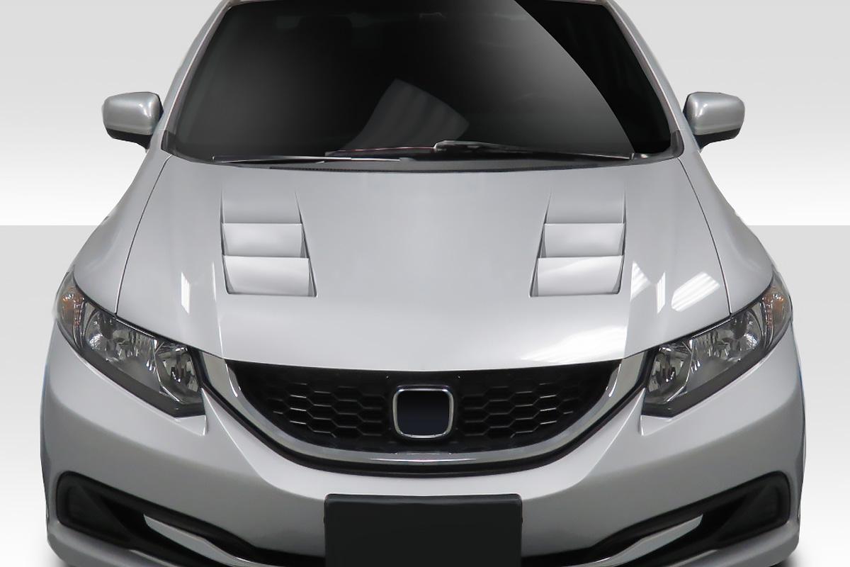 2012-2015 Honda Civic Duraflex TS-1 Hood - Image 1
