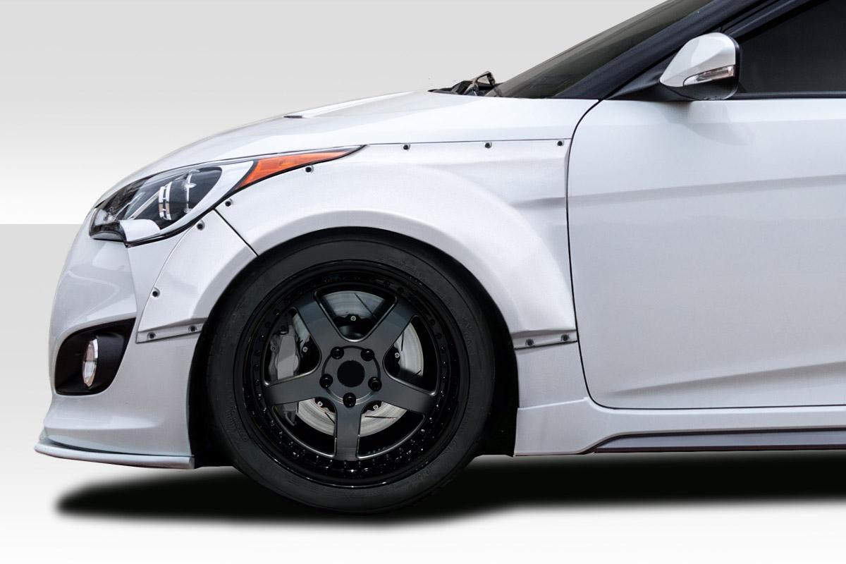 2012-2017 Hyundai Veloster Duraflex Envision Fender Flare - Image 1