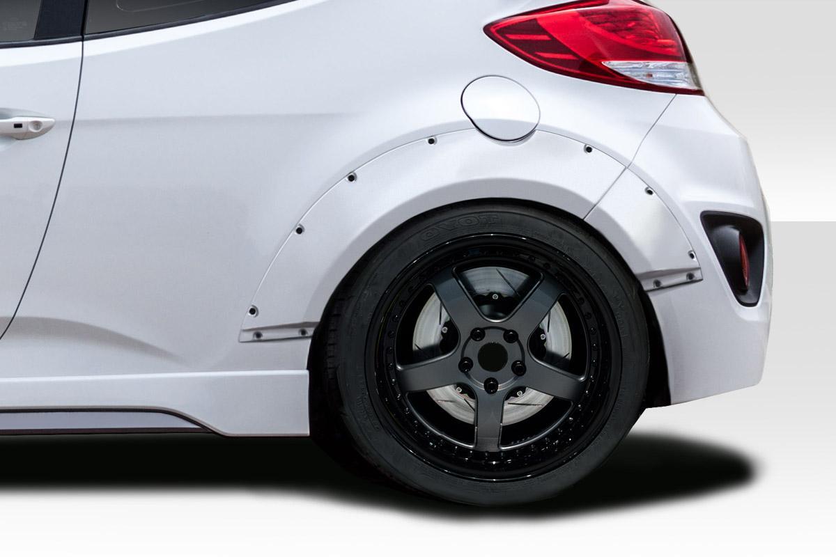 2012-2017 Hyundai Veloster Duraflex Envision Fender Flare - Image 1