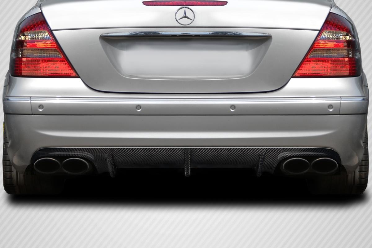 2003-2006 Mercedes E55 Carbon Creations L Sport Carbon Fiber Rear Lip - Image 1